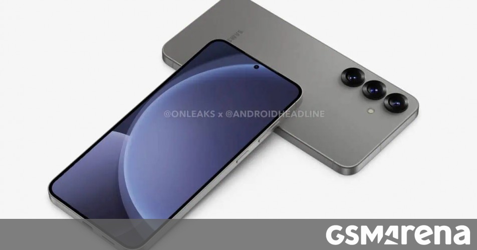 Samsung Galaxy S25+ leaks in first renders, looks boring