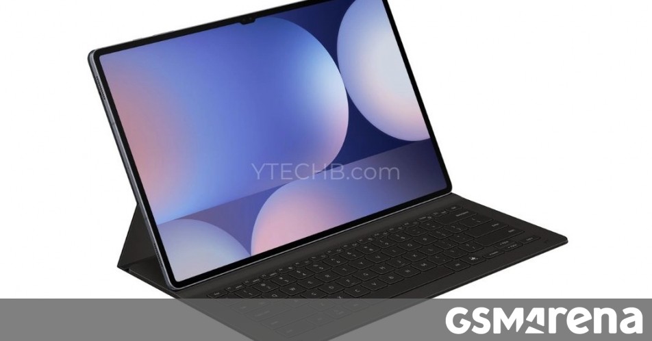 Samsung Galaxy Tab S10+ and S10 Ultra Book Cover Keyboard cases leak