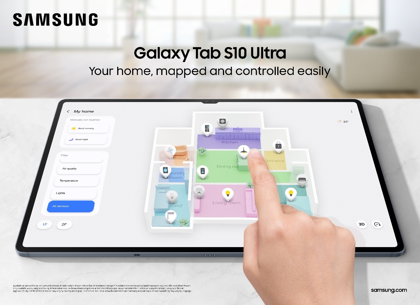 Samsung Galaxy Tab S10+ и Tab S10 Ultra поставляются с Dimensity 9300+ и большим количеством искусственного интеллекта