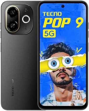 Tecno Pop 9 5G arrives with Dimensity 6300, 120Hz screen, and 48MP camera