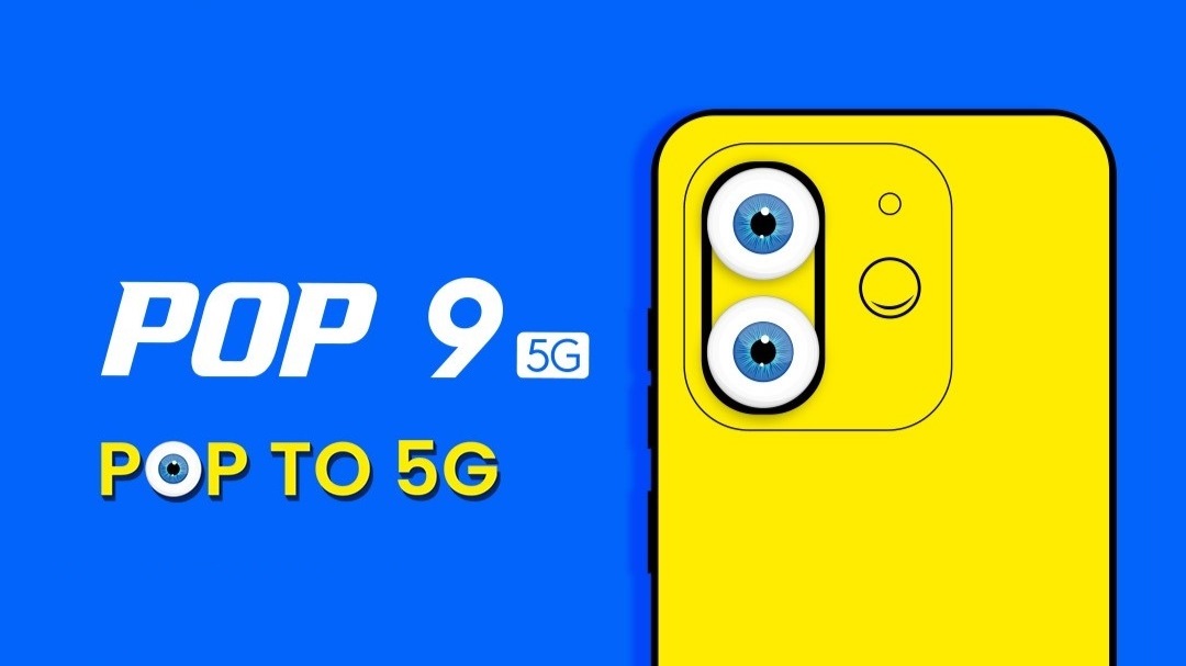 Tecno Pop 9 5G's key specs, price segment, design, and launch date revealed