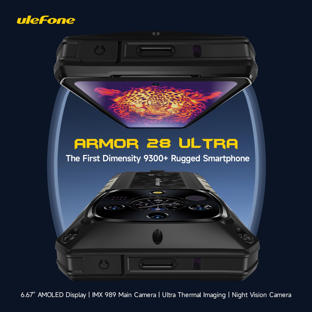 Ulefone unveils the first rugged phone with a Dimensity 9300+, the