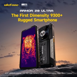 The Ulefone Armor 28 Ultra Thermal Variant is the first rugged phone with Dimensity 9300+