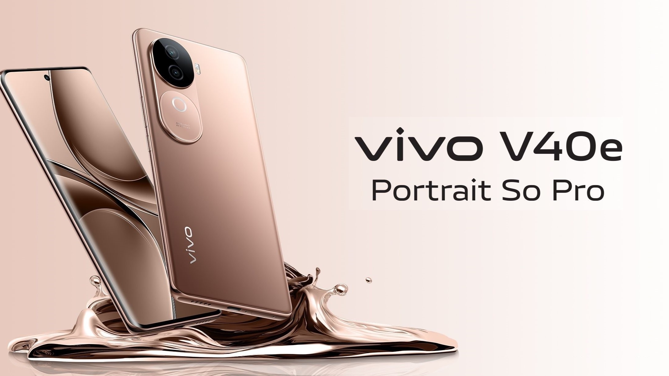 Watch the vivo V40e's launch live