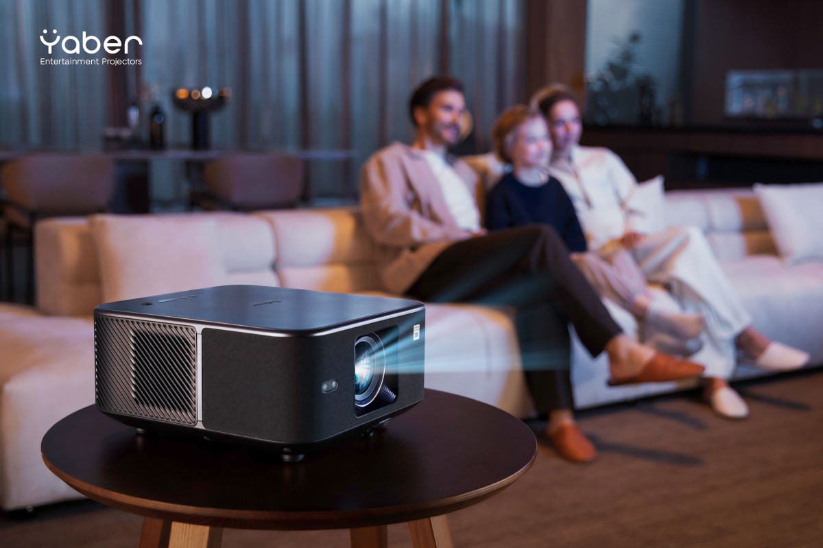 The new Yaber K3 smart projector beams a bright 1,600 lumen picture, has dual 15W JBL speakers