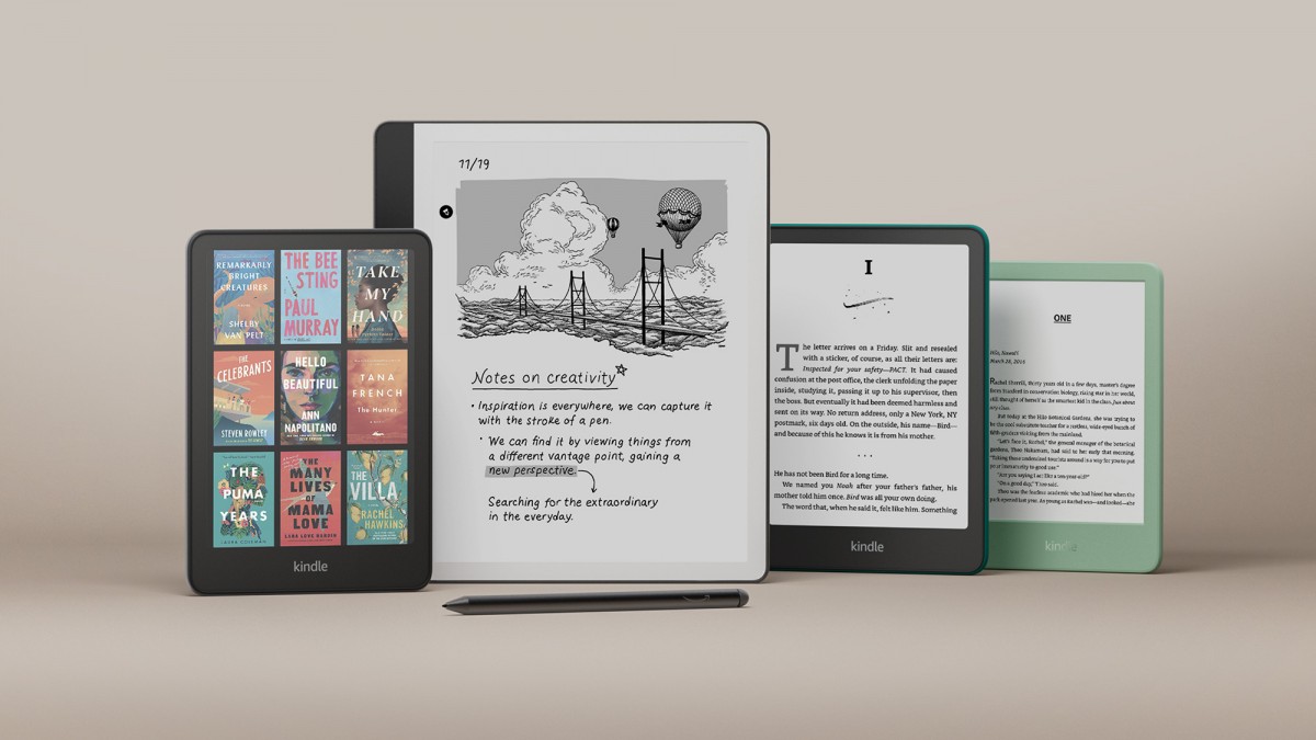 Amazon introduces Kindle Colorsoft Signature Edition with color e-ink ...