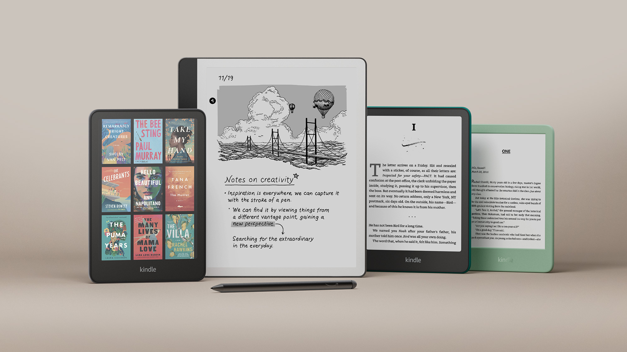 Amazon introduces Kindle Colorsoft Signature Edition with color e-ink display