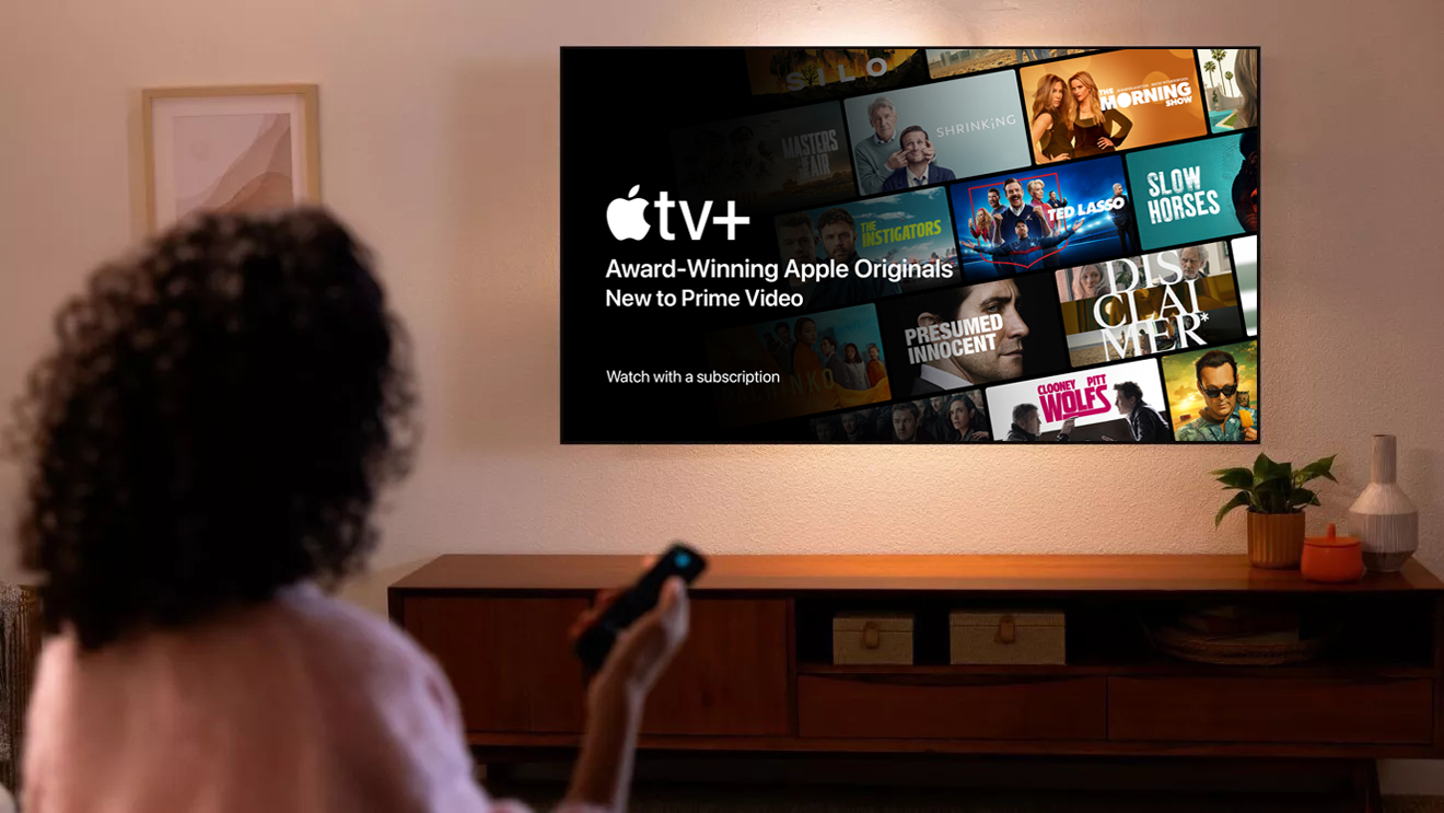 Apple TV+ скоро будет доступен подписчикам Amazon Prime Video в США.