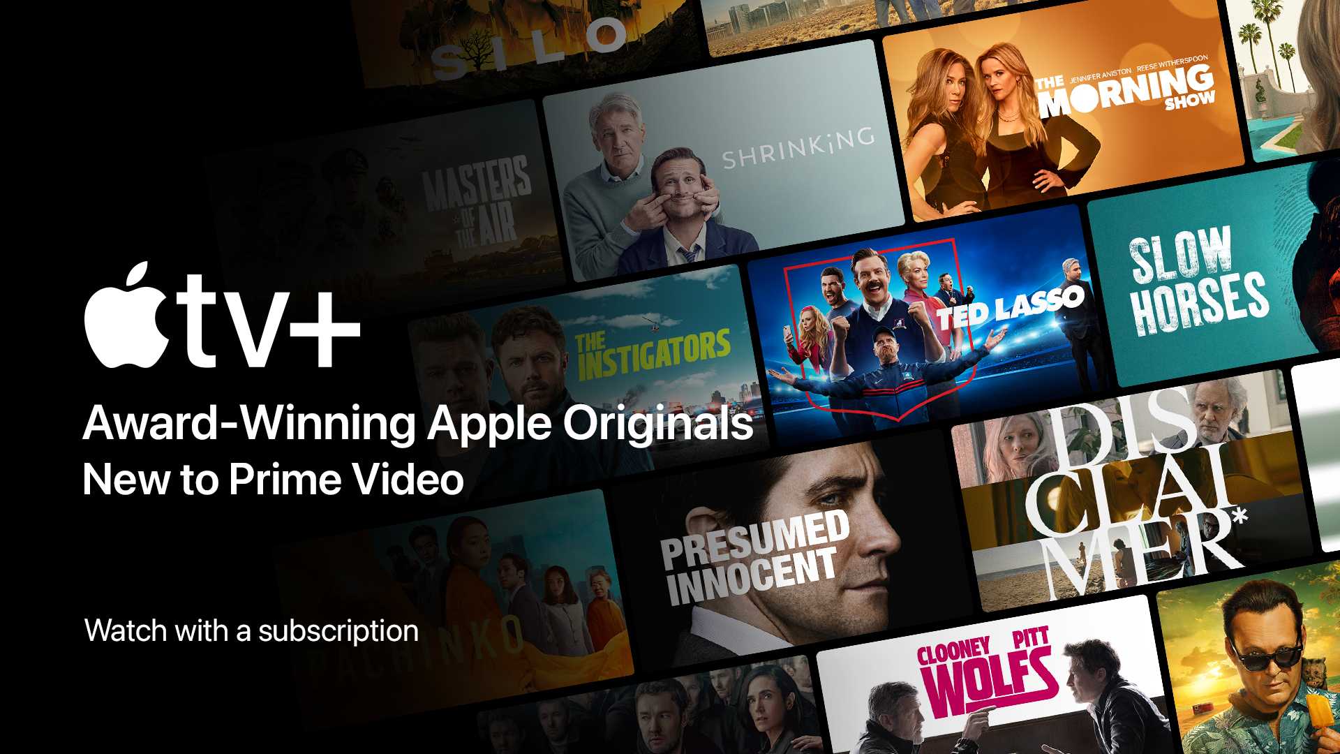 Apple TV+ will soon be available for Amazon Prime Video subscribers in the US