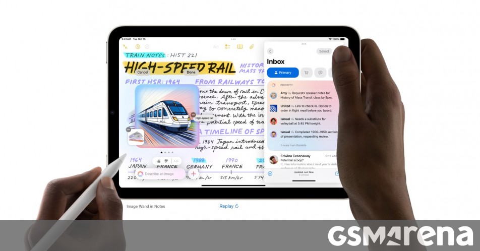 Apple refreshes iPad mini with A17 Pro chip, double the base storage and Wi-Fi 6E