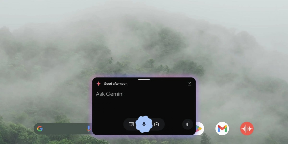 Google Gemini on an Android tablet | Image by 9to5Google