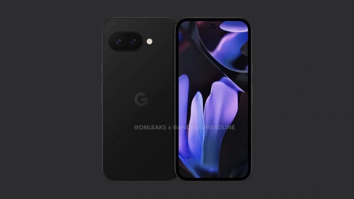 Google Pixel 9a leaked CAD-based render