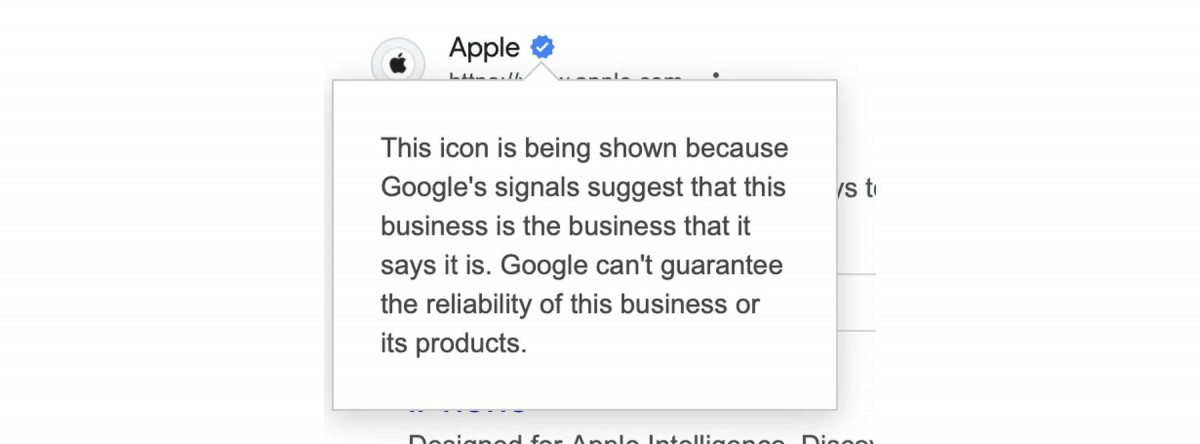 Google brings verified checkmarks to its search engine