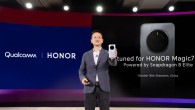 Honor Magic7 Pro on stage at Snapdragon Summit