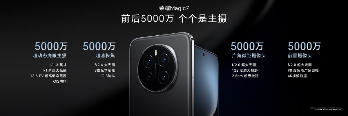 Honor Magic7 Pro unveiled with a 200MP tele camera, vanilla Magic7 powered by the SD 8 Elite