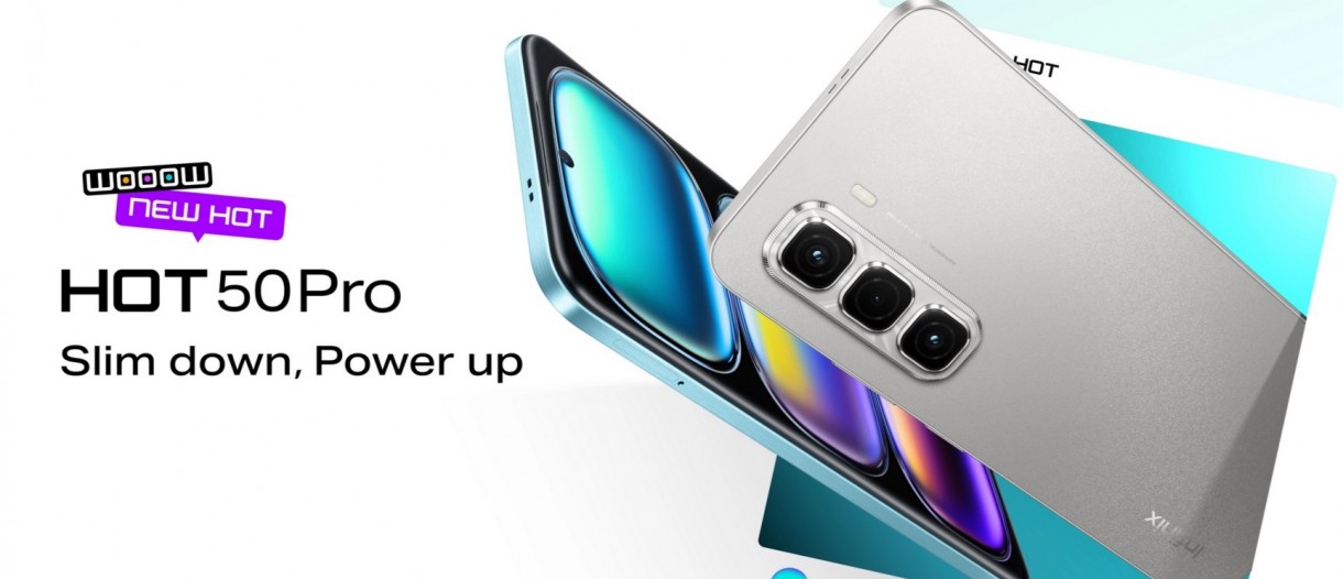 Infinix Hot 50 Pro arrives with Helio G100, 120Hz screen - GSMArena.com news