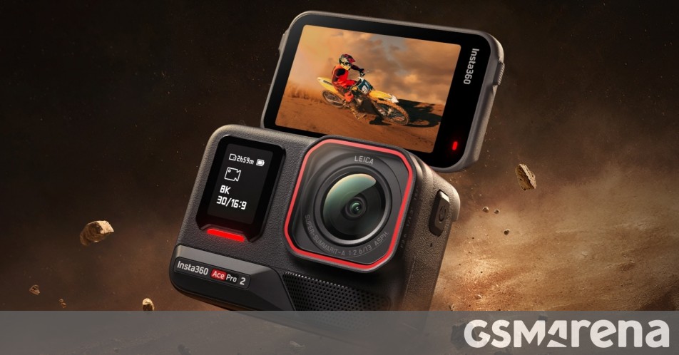 Insta360 Ace Pro 2 action camera shoots 8K video with its Leica lens