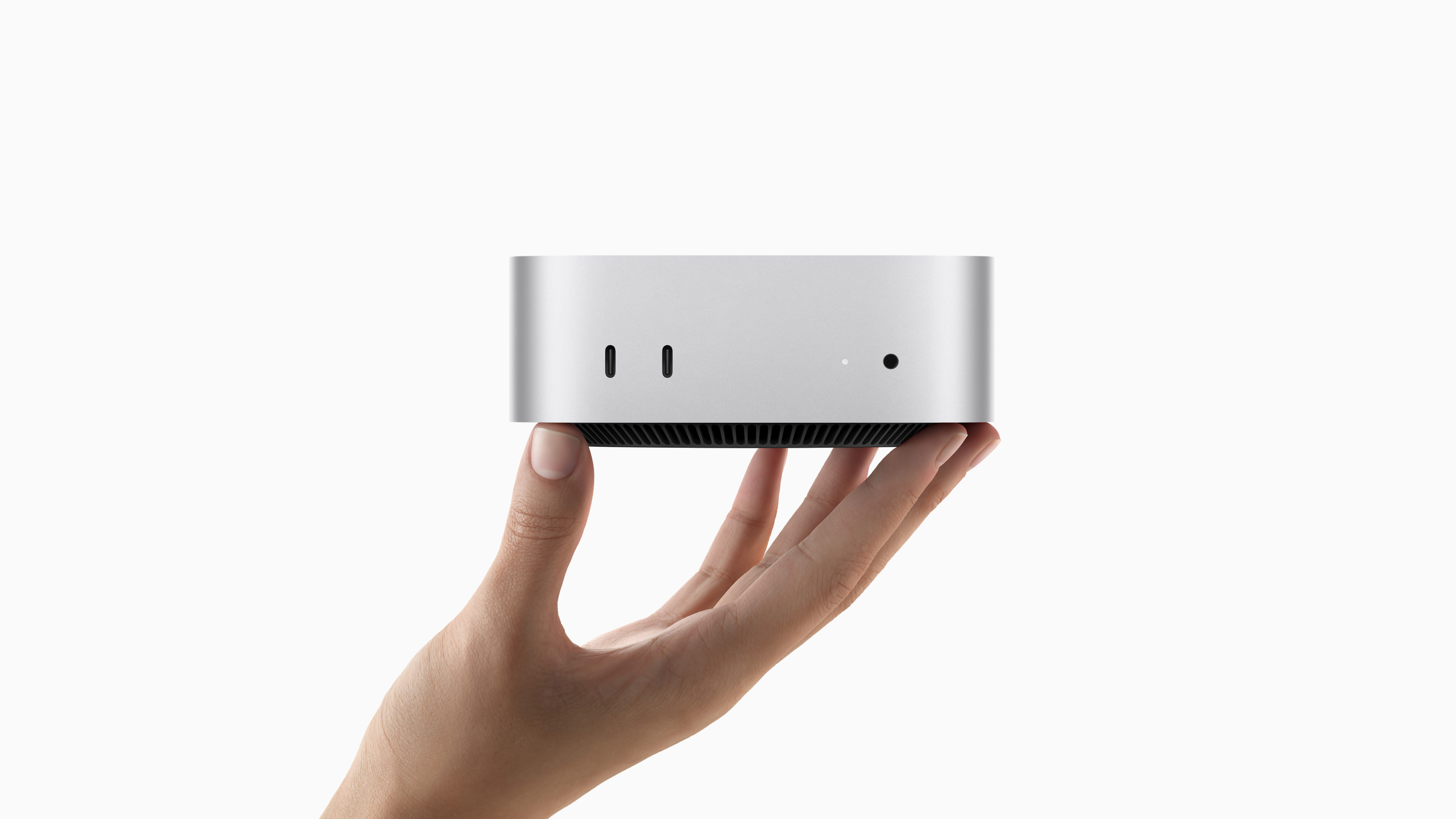 Mac mini gets revamped design, M4 chips