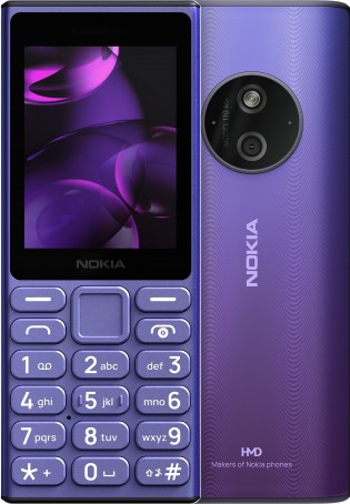 Nokia 110 4G (2024) in Titanium and Blue