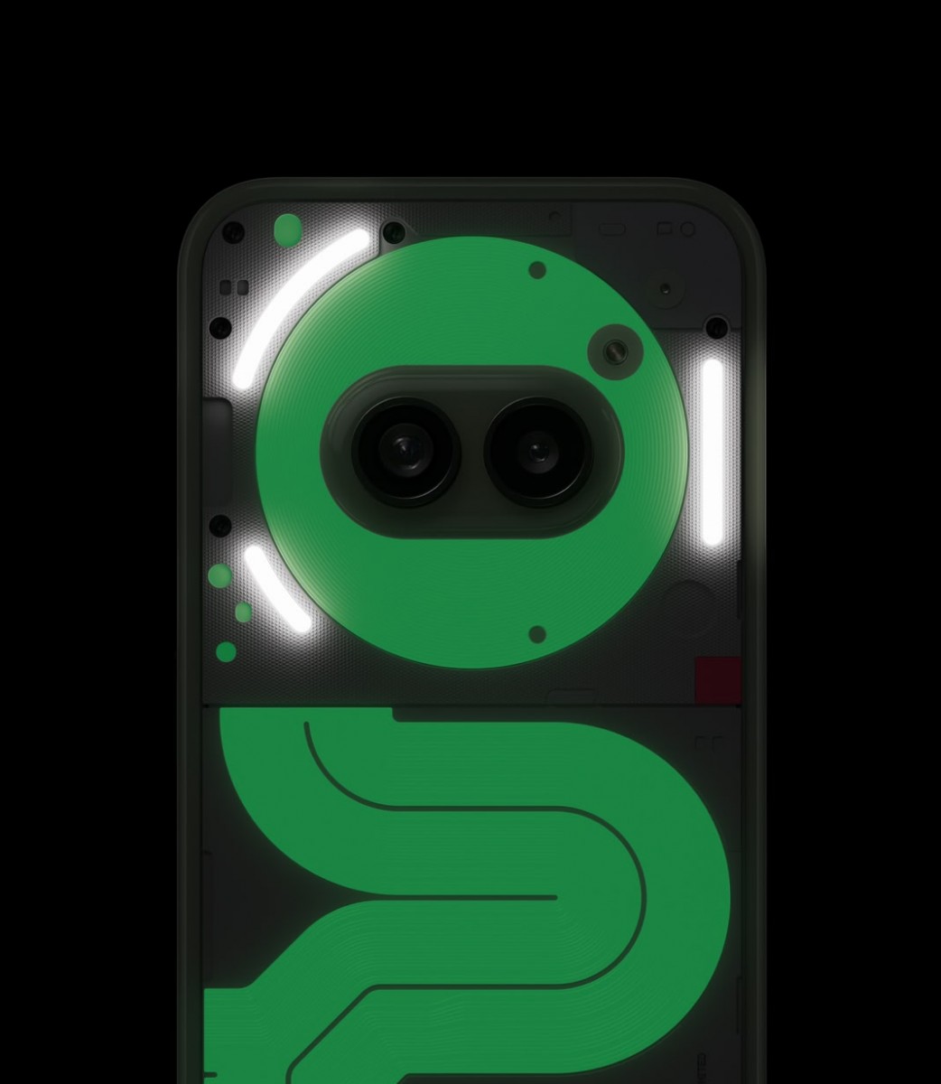 The Nothing Phone (2a) Plus Community Edition glows in the dark
