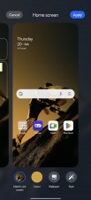 Homescreen customization