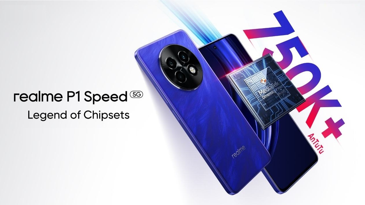 Realme P1 Speed 5G is coming next week, design and processor revealed