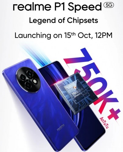 Realme P1 Speed's key specs confirmed