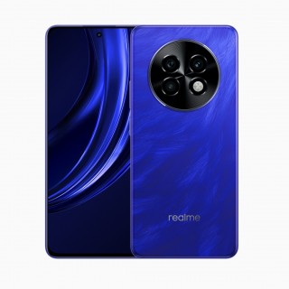 Realme P1 Speed ​​in Brushed Blue and Textured Titanium