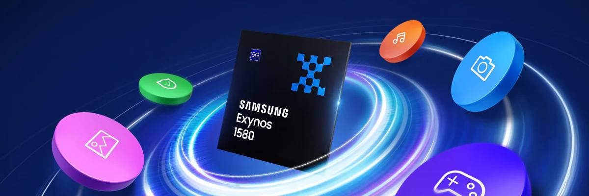 Представлен Exynos 1580 с ядрами Cortex-A720, удваивающими аппаратное обеспечение графического процессора