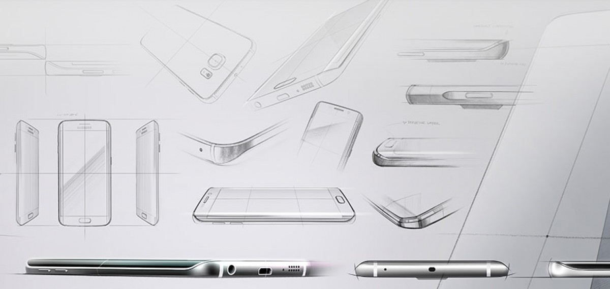 Design sketch for Galaxy S6