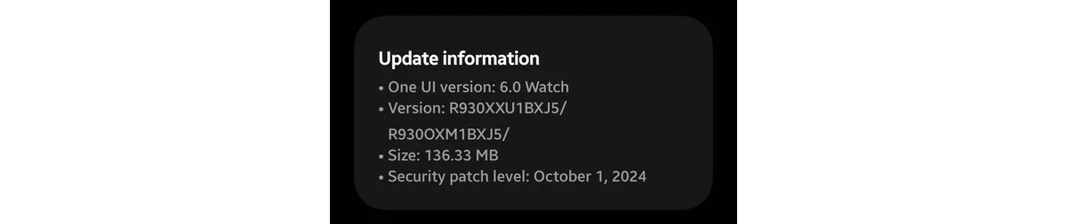 Samsung Galaxy Watch6 is now receiving One UI 6 Watch based on Wear OS 5