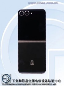 Photos of the TENAA Samsung W25 Flip