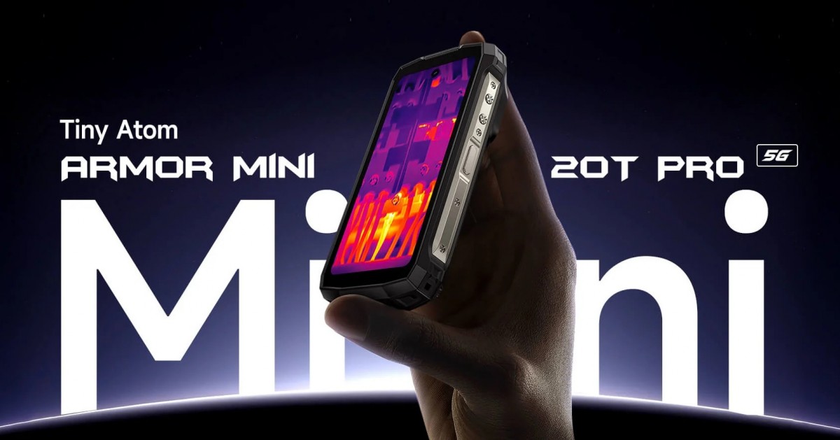 Ulefone unveils Armor Mini 20 series, its smallest rugged phones yet