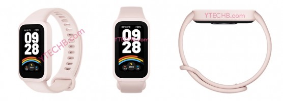 Xiaomi Smart Band 9 active renders