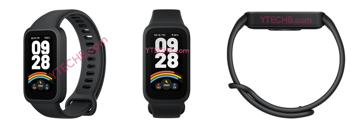 Xiaomi Smart Band 9 Active leaks in renders