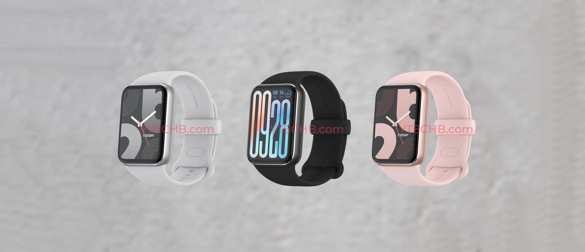 Xiaomi Smart Band 9 Pro renders hint at a slightly upgraded curvy display