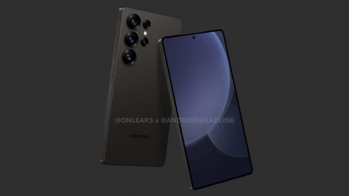 Galaxy S25 Ultra leaked renders