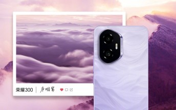 Honor 300 gets listed with all colors and memory options