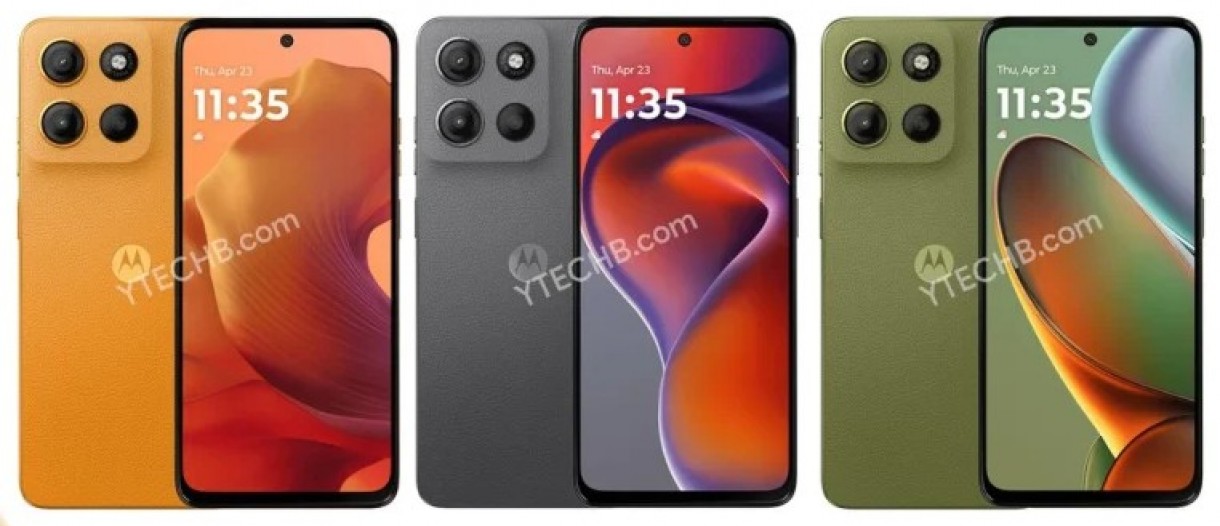 Moto G05 and G15 renders leak showing identical twins Moto G05 and G15 renders leak showing identical twins