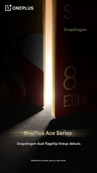 OnePlus Ace 5 series launch poster