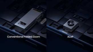 A conventional periscope vs Samsung's ALoP design