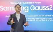 Samsung unveils Gauss2 AI model with an on-device option