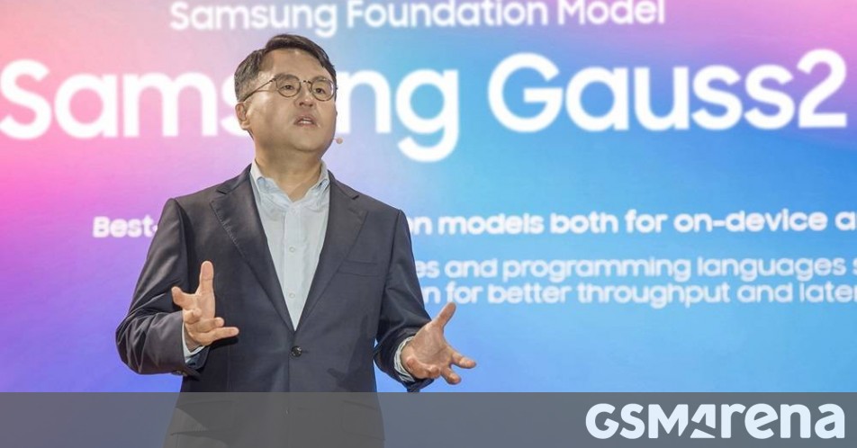 Samsung unveils Gauss2 AI model with an on-device option