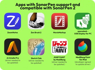 Supported apps