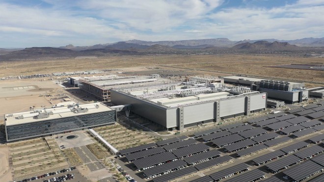 Site de fabrication de semi-conducteurs TSMC à Phoenix, Arizona