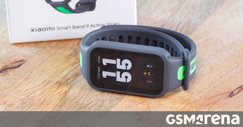 Xiaomi Smart Band 9 Active in for review