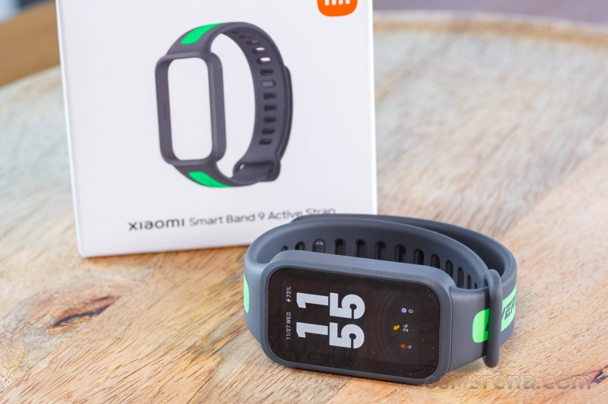 Xiaomi Smart Band 9 Active in for review