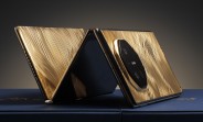 Caviar unveils Huawei Mate XT Ultimate with an 18k gold body weighing about 1 kg, costs over $100k