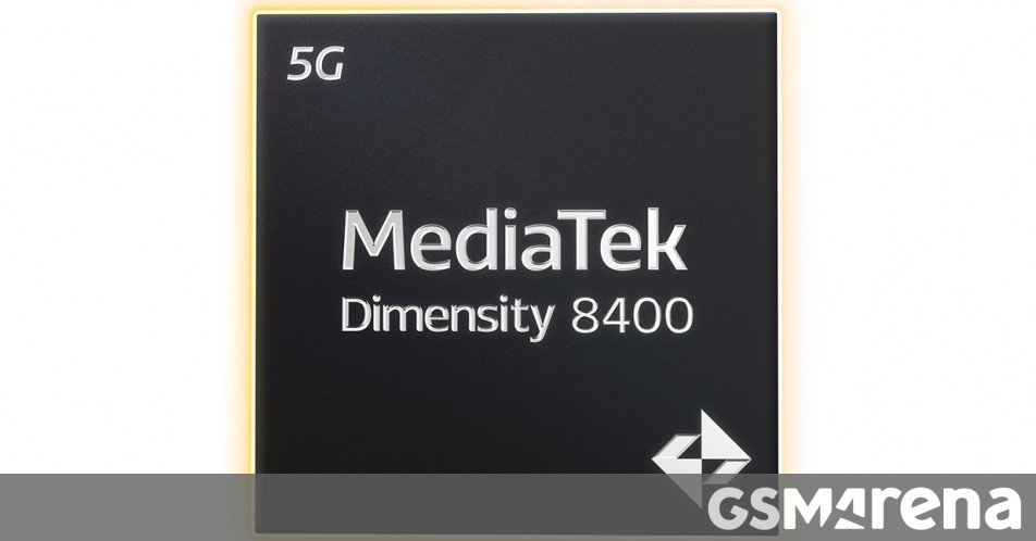 MediaTek Dimensity 8400 now official with all big core CPU, a first for its segment