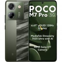 Poco M7 Pro 5G Color: Olive Twilight